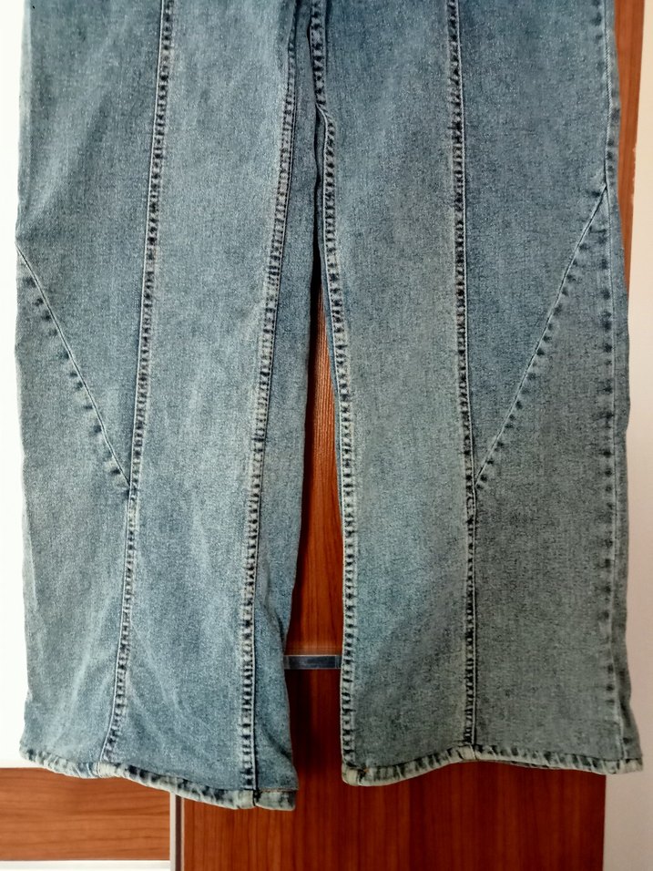 Gri Mavi Kadın kot pantolon az kullanıldı teklif siz fiyatı - Görsel 3
