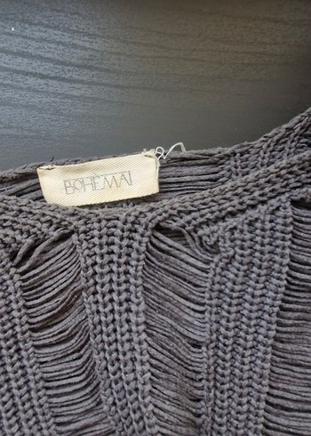 Bohemai Örgü Kazak - Görsel 8