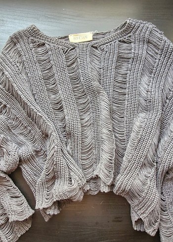 Bohemai Örgü Kazak - Görsel 7