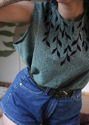 Vintage Nakışlı Süveter - Görsel 3