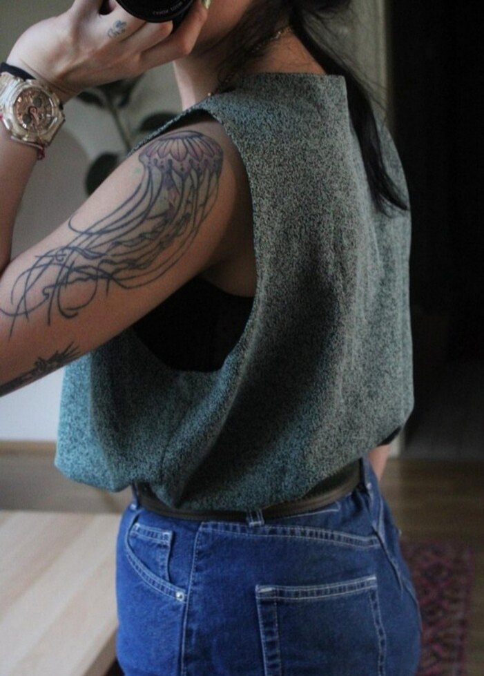 Vintage Nakışlı Süveter - Görsel 2