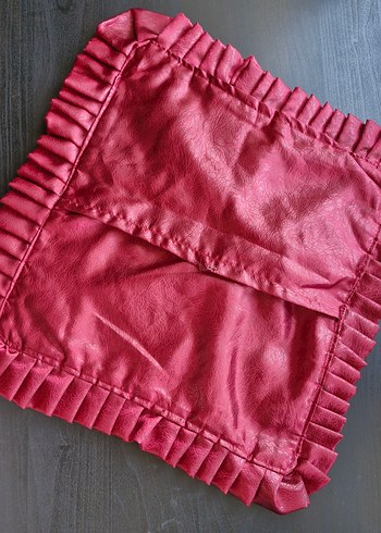 Vintage Dantelli Kırlent Yastık Kılıfı - Görsel 4