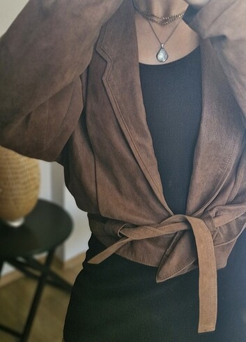 universal Beden camel Renk Deri Vintage Bomber Ceket