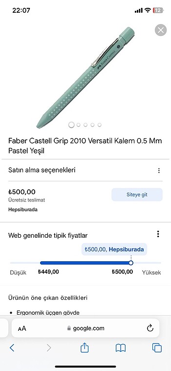 Faber Castell uçlu kalem 05