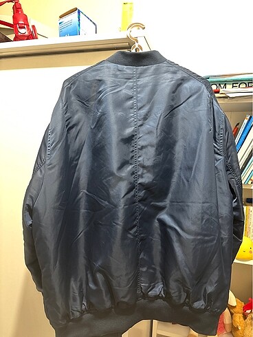 s Beden lacivert Renk Pull&Bear bomber ceket