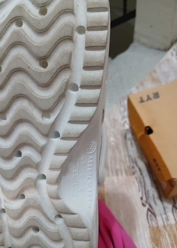 Crocs Beyaz Platform Topuklu Kadın Terlikler