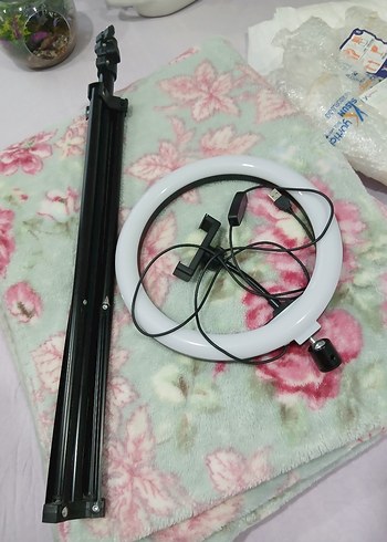 Diger Pembe Selfie Çubuğu ve Tripod