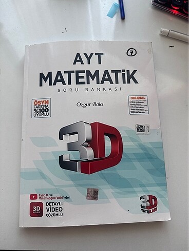 3D ayt matematik soru bankası