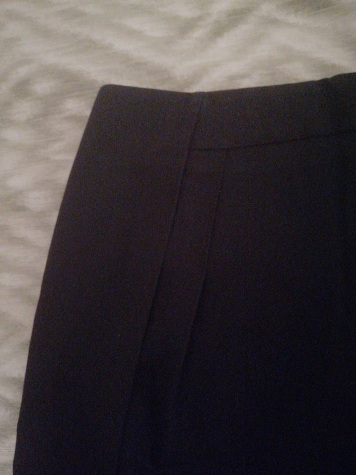 Siyah Pilili Midi Mini Etek - Görsel 2