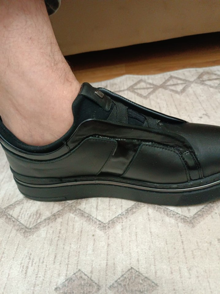 Deri ayakkabı sıfırdır - Görsel 5