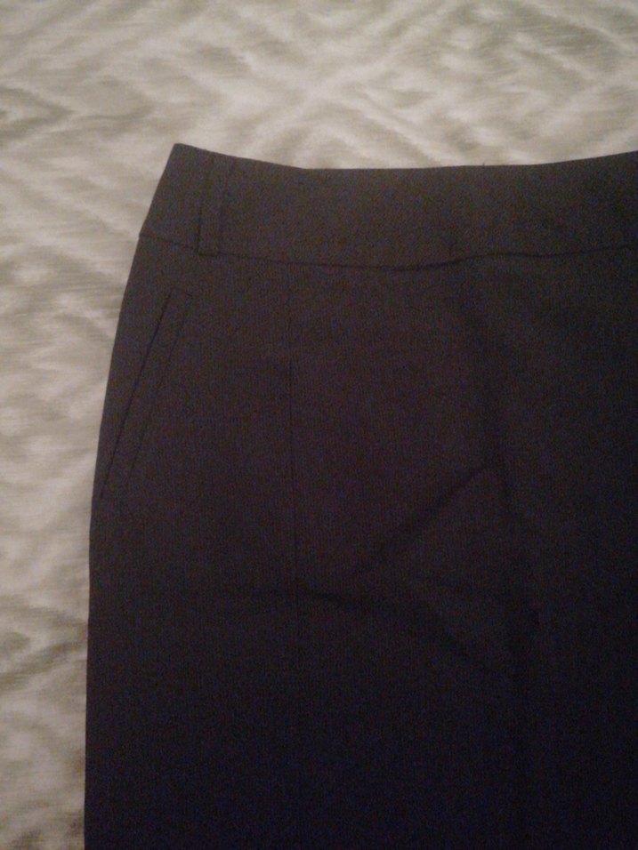 Siyah Midi Kalem Etek Yırtmaçlı - Görsel 4