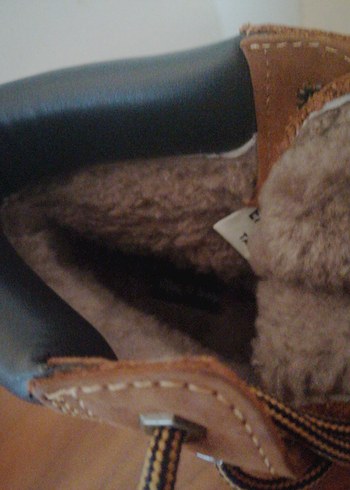 Deri Kahverengi Bağcıklı ket - Görsel 3