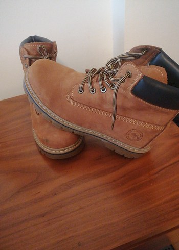 Deri Kahverengi Bağcıklı ket - Görsel 6