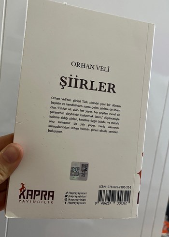Orhan Veli Şiirler Kitabı Kapaklı - Görsel 2
