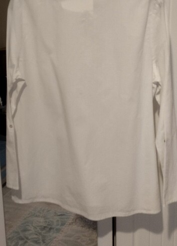 xl Beden beyaz Renk Kadın gömlek bluz 