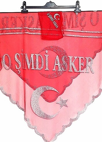 İsme özel asker şalı