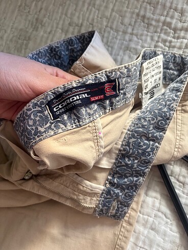Zara bej slimfit erkek pantolon