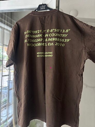 l Beden kahverengi Renk woodbird oversize kahverengi tshirt
