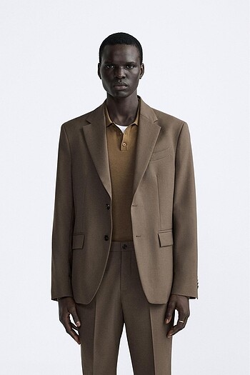 Zara Sartorial Edition Yünlü Ceket