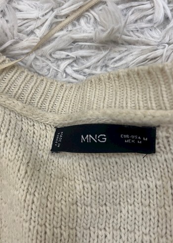 Bej Kadın Suni Kürk Detaylı Midi Hırka - Görsel 2