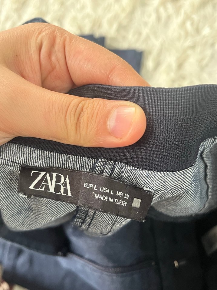 Lacivert Denim Regular Fit Pantolon - Görsel 2