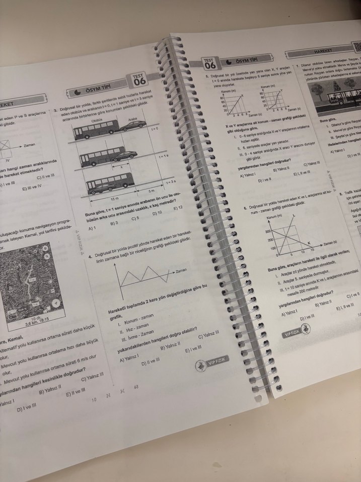 Vip Fizik Tyt Soru Bankası - Görsel 3