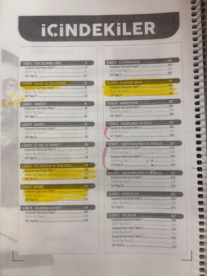 Vip Fizik Tyt Soru Bankası - Görsel 2