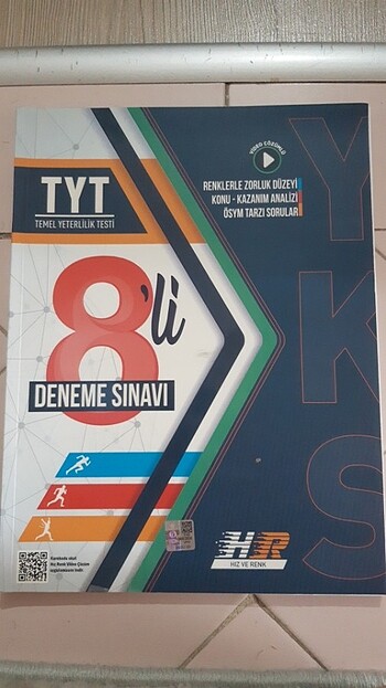 Hız ve renk yayınları 8li deneme 