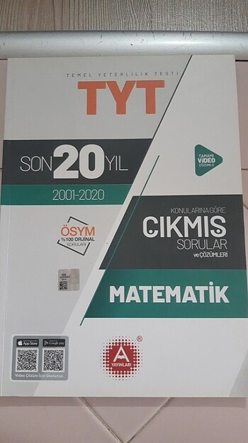 Matematik son 20 yıl çıkmış seti 