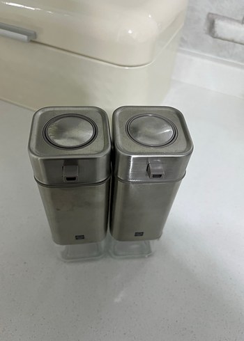 Gri Cam ve Metal Yağlık Sirkelik Seti - Görsel 2