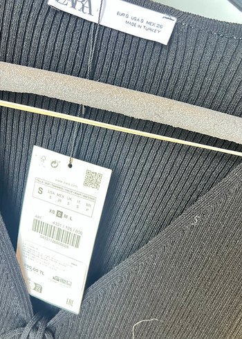 Kızlar için Siyah Straplez Bolero - Görsel 6