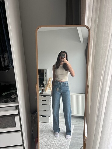 Zara denim etiketli