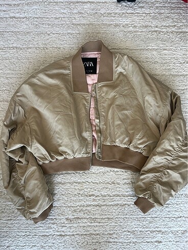 Zara bomber crop ceket