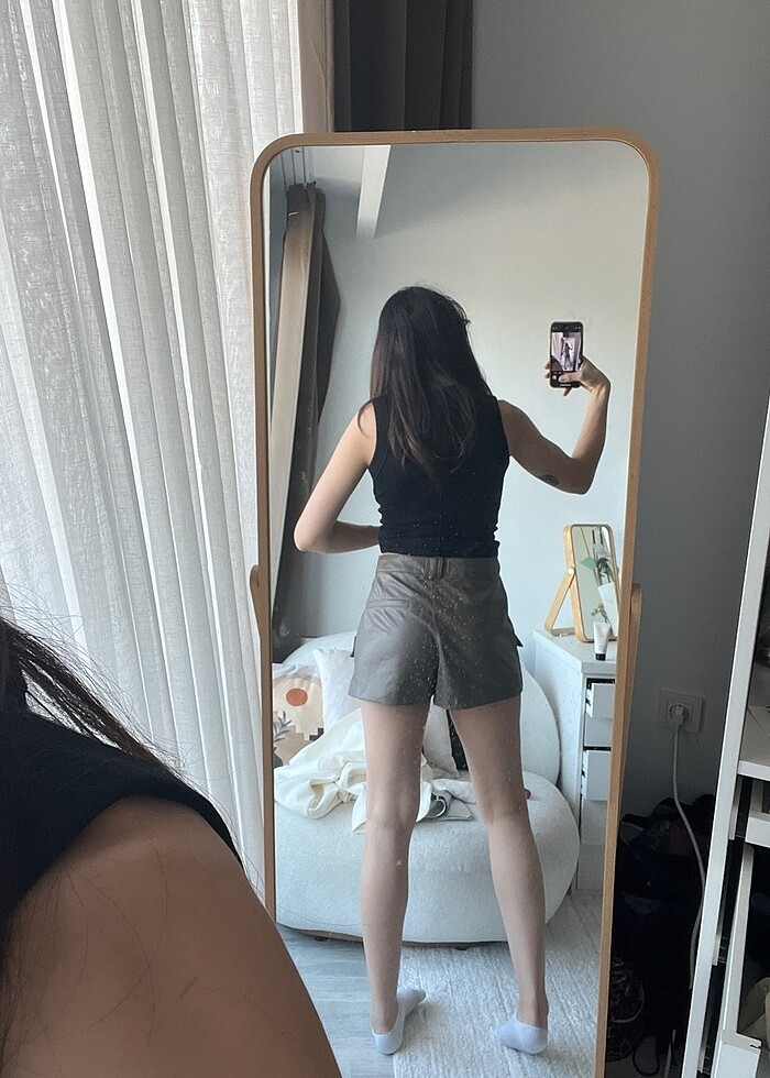 Zara deri etek - Görsel 3