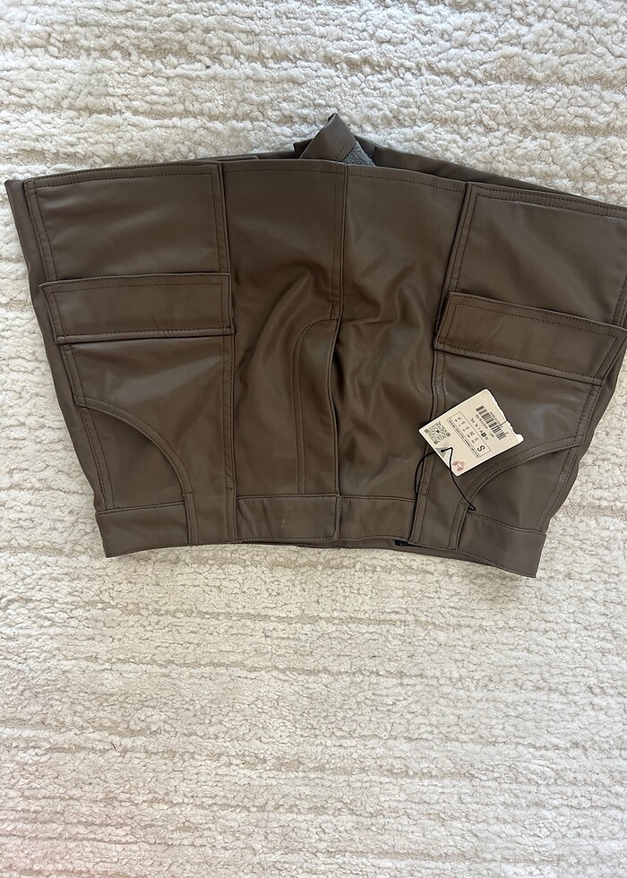 Zara deri etek - Görsel 4