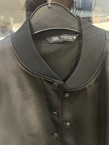 Zara Zara saten bomber