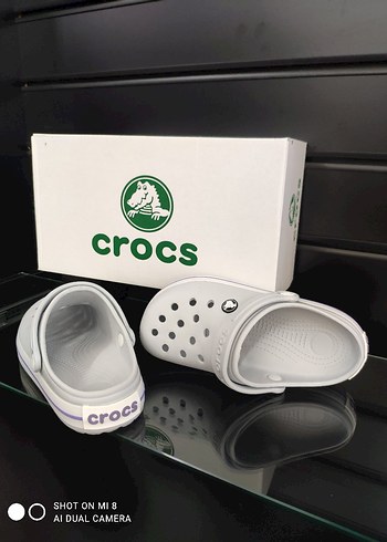 Crocs Crocs Açık Gri Kadın Terlik