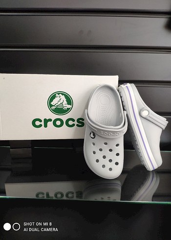 40 Beden Crocs Açık Gri Kadın Terlik