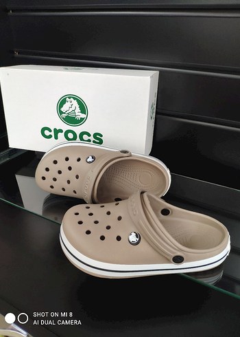 Crocs Bej Kadın Terlik