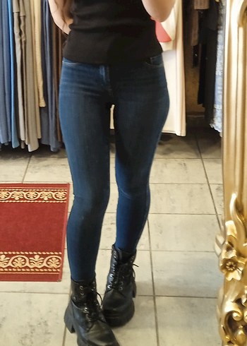 ipekyol Koyu Mavi Dar Kesim Denim Jean