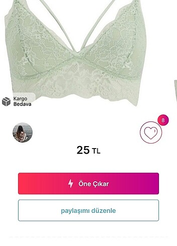 DEFACTO BRALET