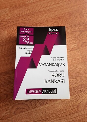 Kpss Vatandaşlık Soru Bankası Pegem