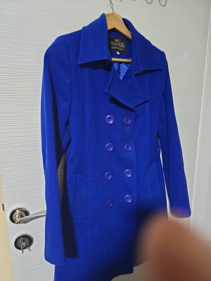 kadın kaban kaşe - Görsel 5