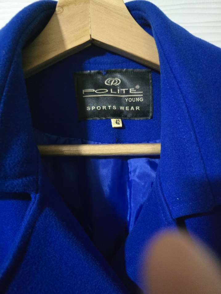 kadın kaban kaşe - Görsel 4