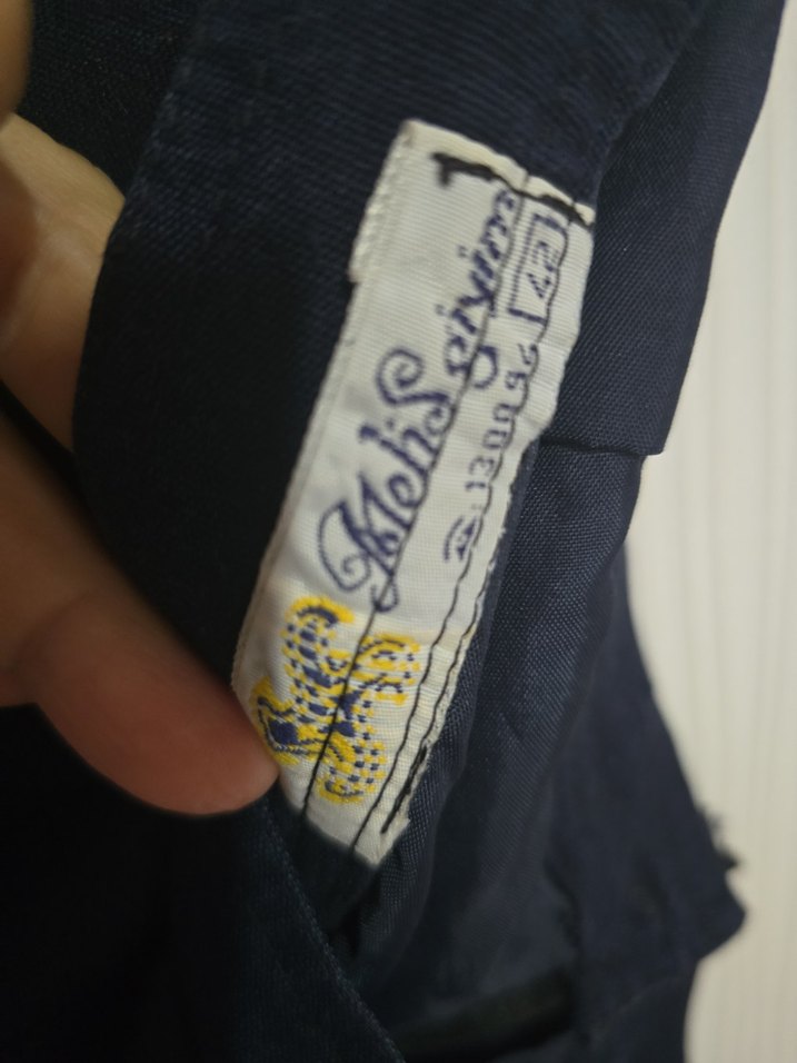 Kemer Detaylı Lacivert Hamile Midi Etek - Görsel 2