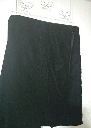 Düz Siyah Gotik Tarzda etek - Görsel 2