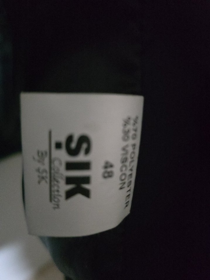 Düğmeli Lacivert Erkek Trençkot - Görsel 3