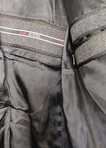 Düğmeli Gri Midi Erkek Kaşe Kaban - Görsel 4