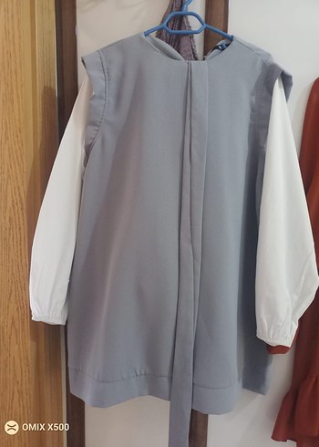 LC Waikiki Gri Midi Tunik