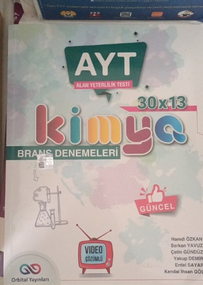 orbital ayt kimya branş denemeleri - Görsel 2